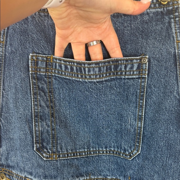 BDG Blue Denim Overalls - Picture 5 of 9